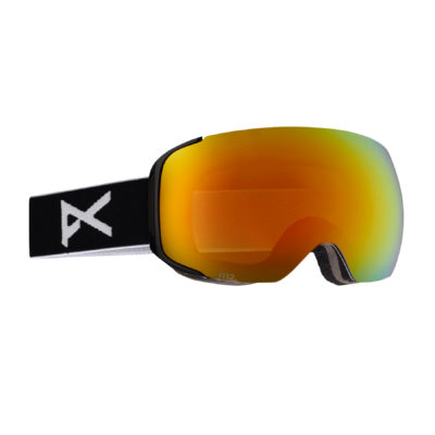 Men's Anon Goggles - Anon M2 Snow Goggles. Black - Red Solex